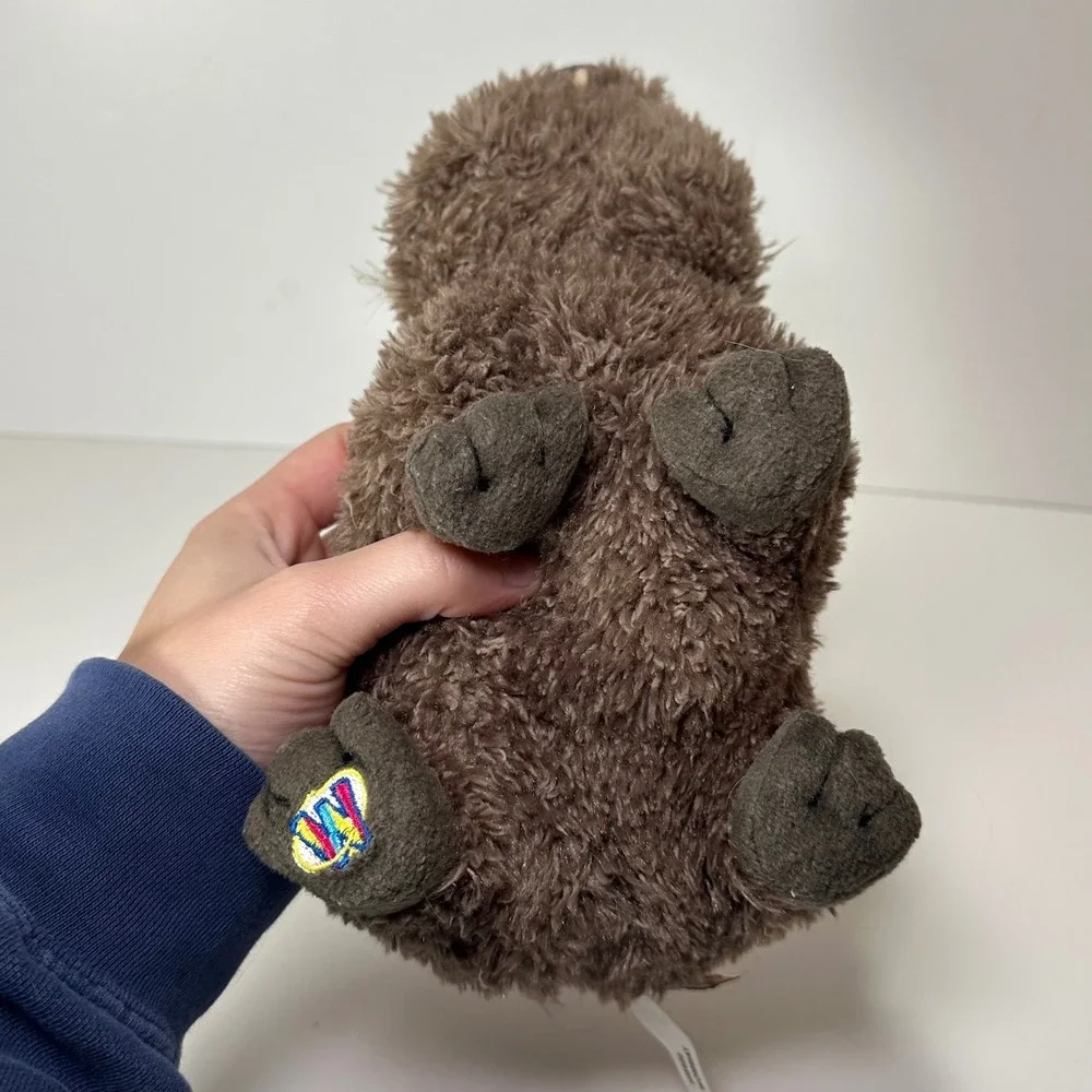 Ganz Webkinz Wombat Plush Stuffed Animal Brown Collectible HM429 No Code